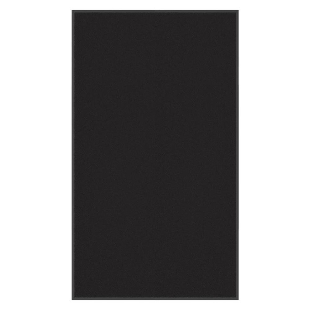 vidaXL Dörrmatta svart 115x200 cm