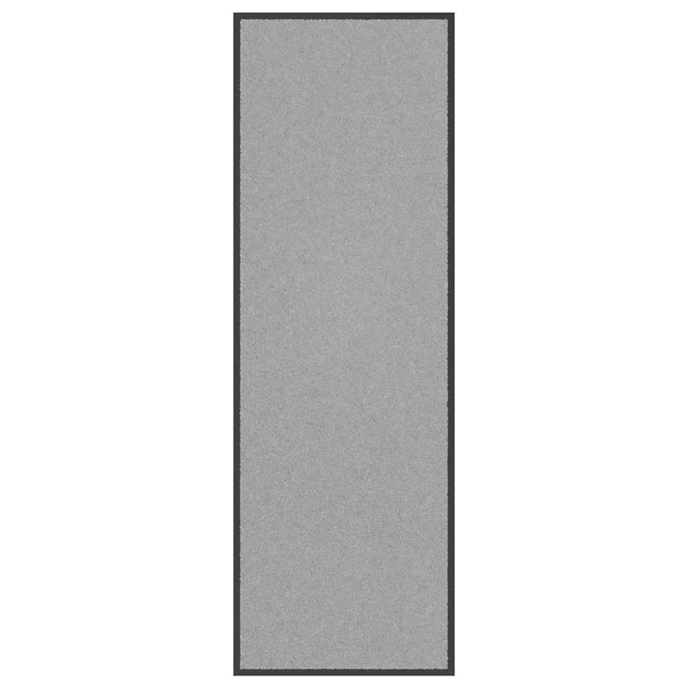 vidaXL Dörrmatta grå 60x180 cm