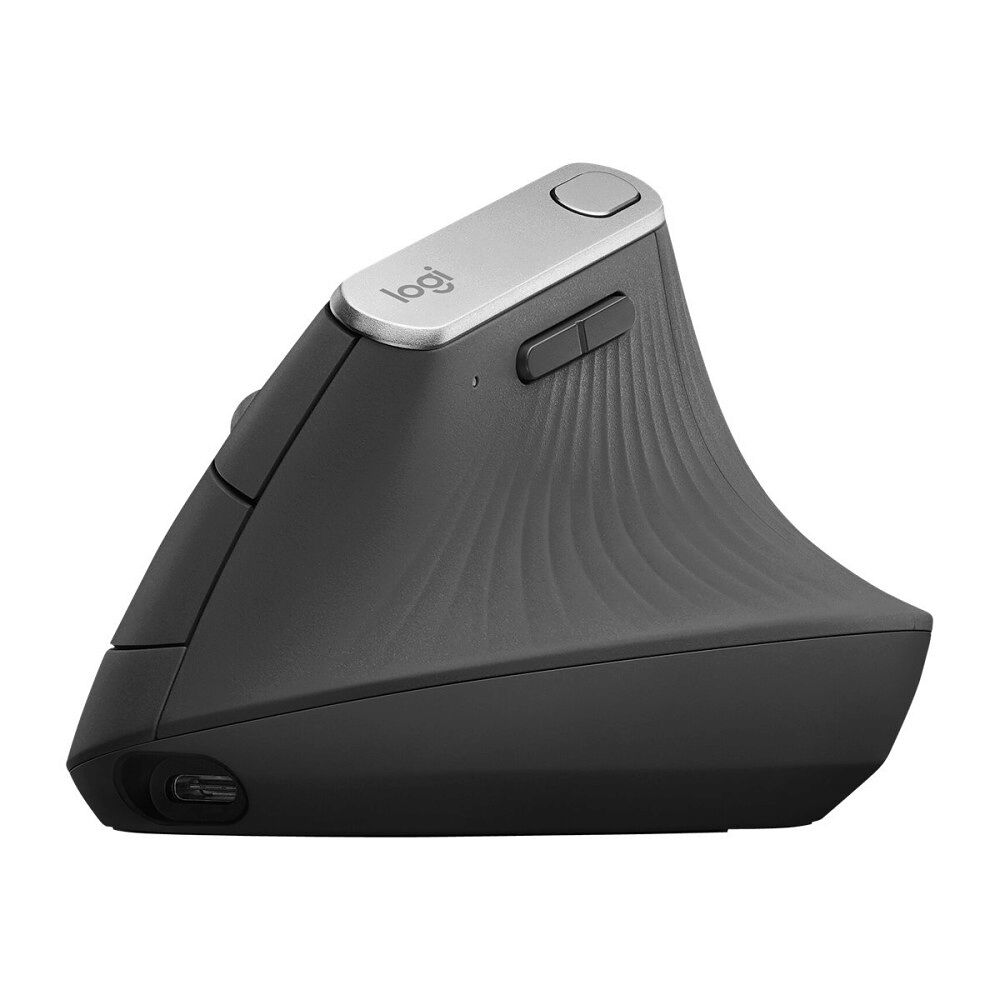 Logitech Logitech MX Vertical - vertikal mus - USB, Bluetooth, 2.4 GHz - grafit