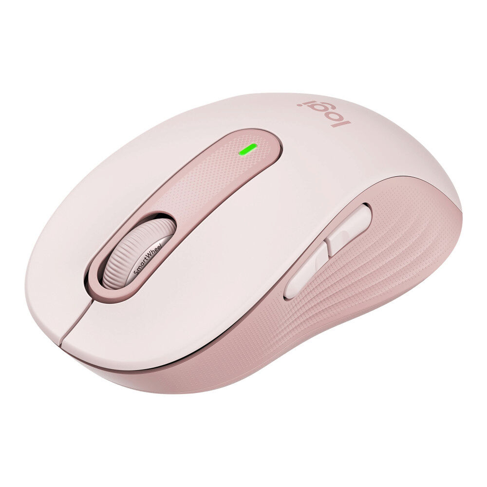 Logitech Logitech Signature M650 - mus - 2.4 GHz, Bluetooth - rosa