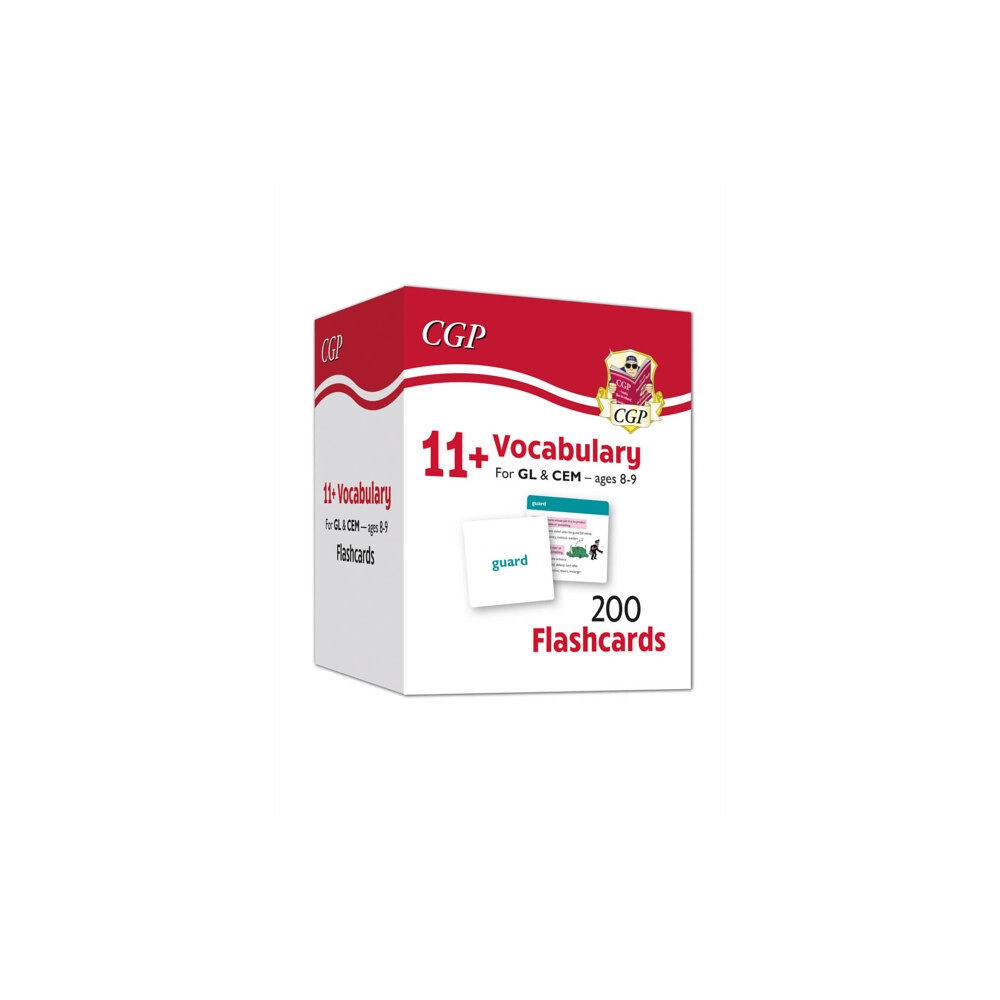 Coordination Group Publications Ltd (CGP) 11+ Vocabulary Flashcards for Ages 9-10 - Pack 1 (inbunden, eng)