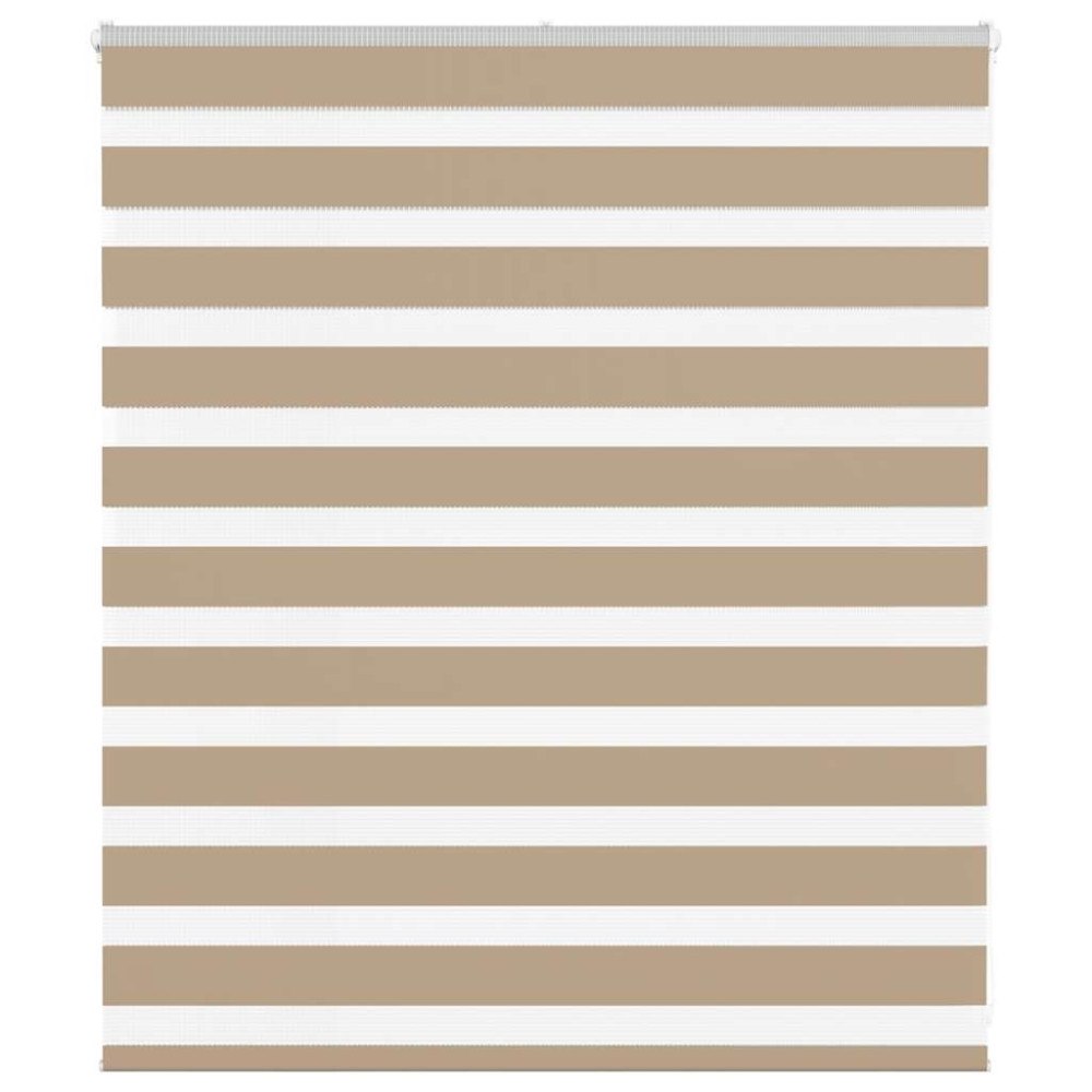 vidaXL Rullgardin zebra 120x100 cm tyg bredd 115,9 cm polyester