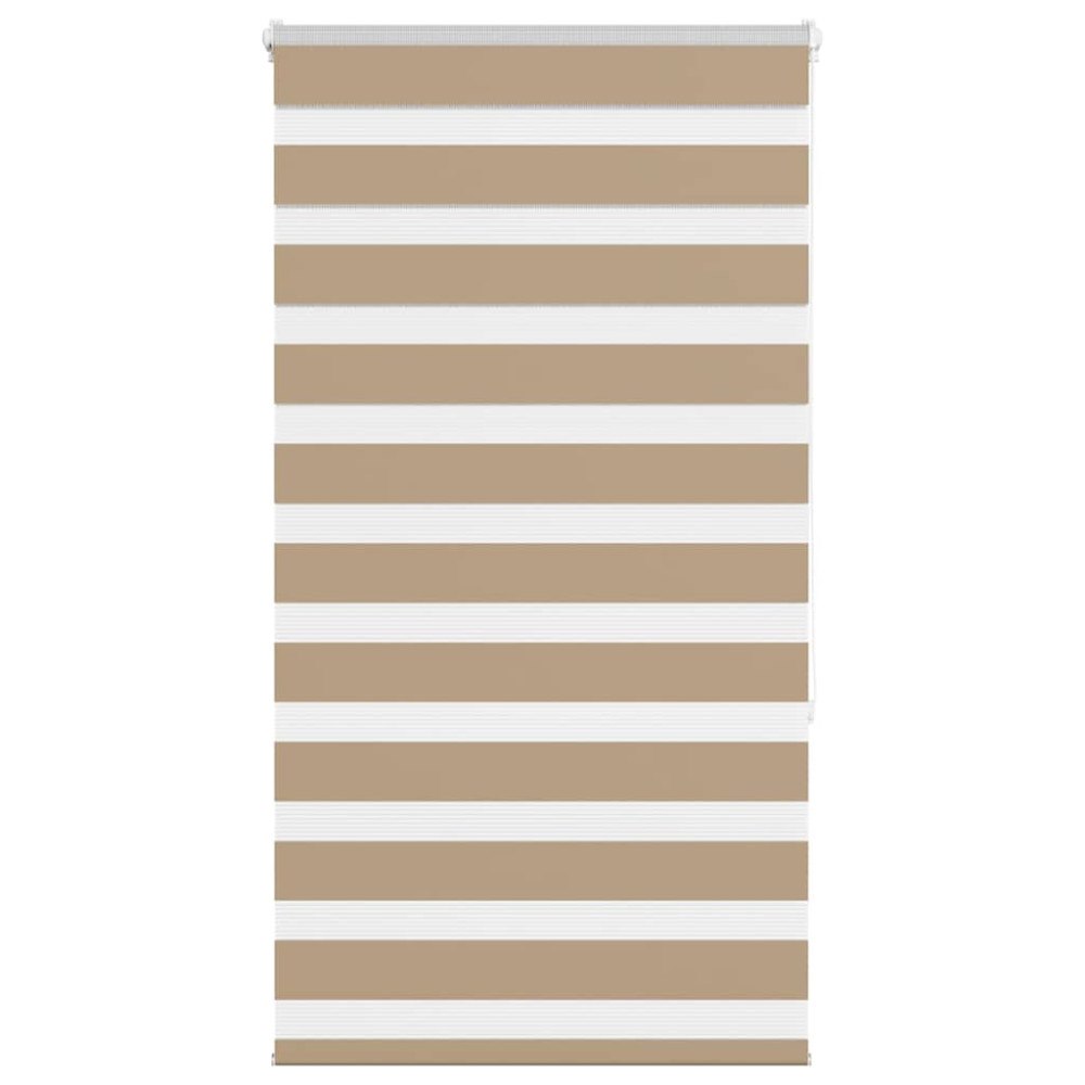 vidaXL Rullgardin zebra 75x150 cm tyg bredd 70,9 cm polyester