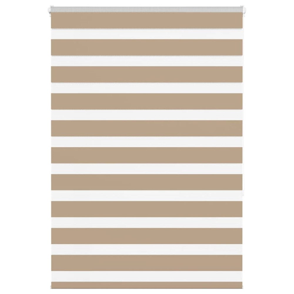 vidaXL Rullgardin zebra 115x150 cm tyg bredd 110,9 cm polyester