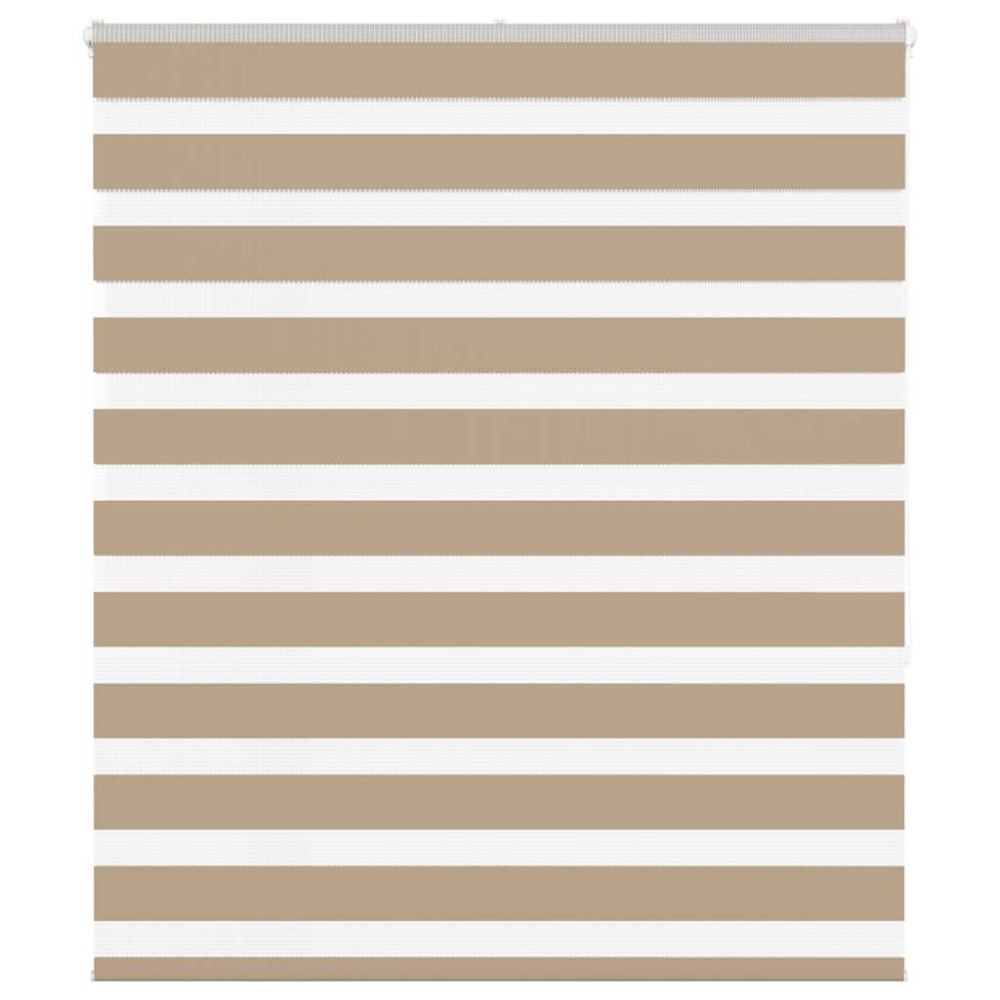 vidaXL Rullgardin zebra 120x150 cm tyg bredd 115,9 cm polyester