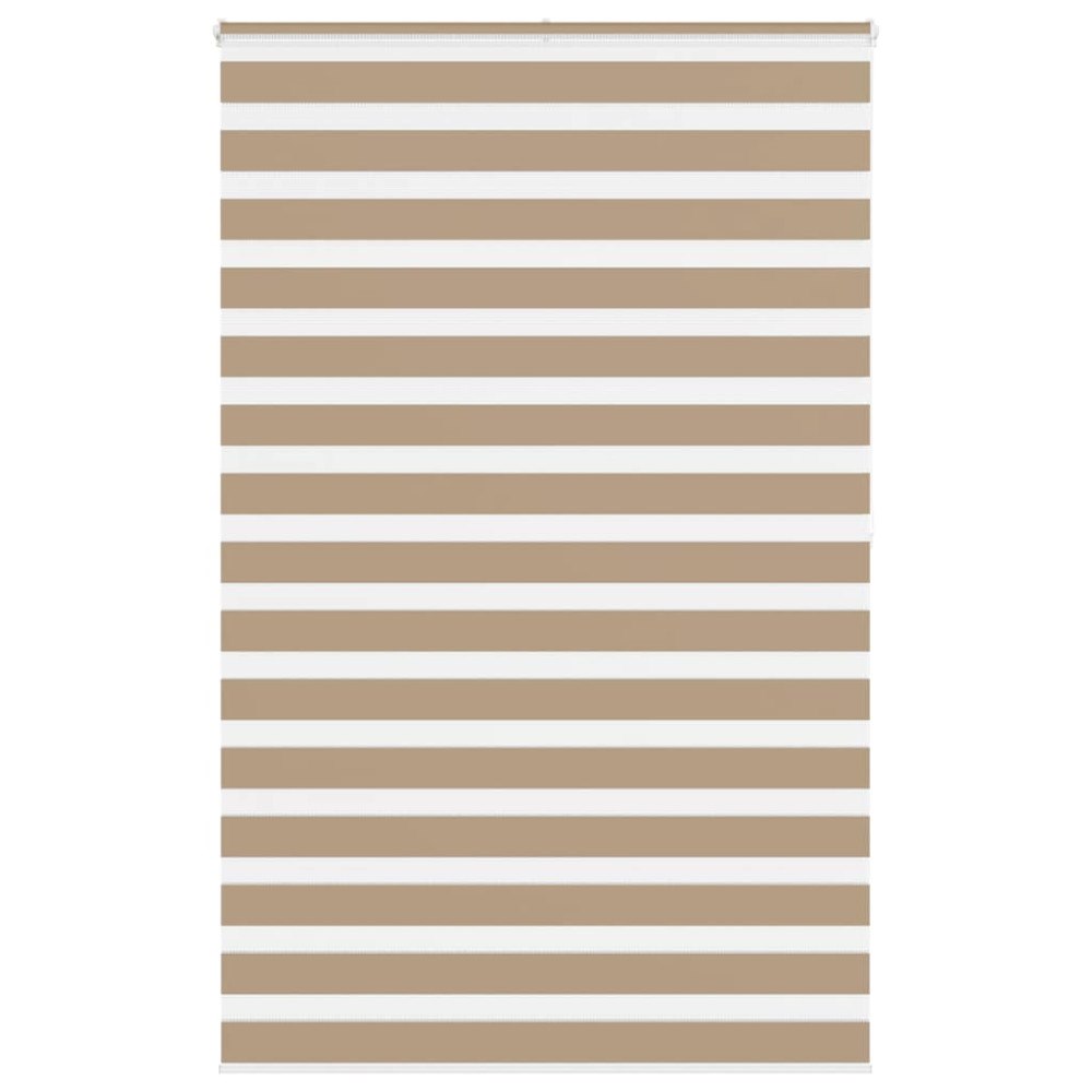 vidaXL Rullgardin zebra 150x200 cm tyg bredd 145,9 cm polyester
