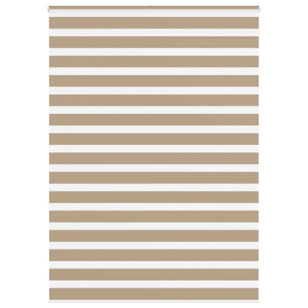 vidaXL Rullgardin zebra 160x200 cm tyg bredd 155,9 cm polyester