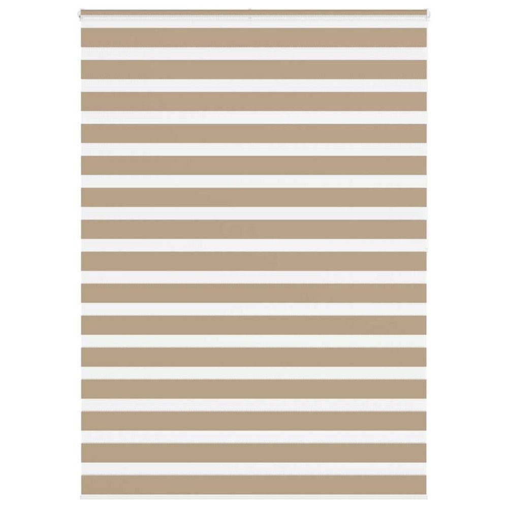 vidaXL Rullgardin zebra 165x200 cm tyg bredd 160,9 cm polyester