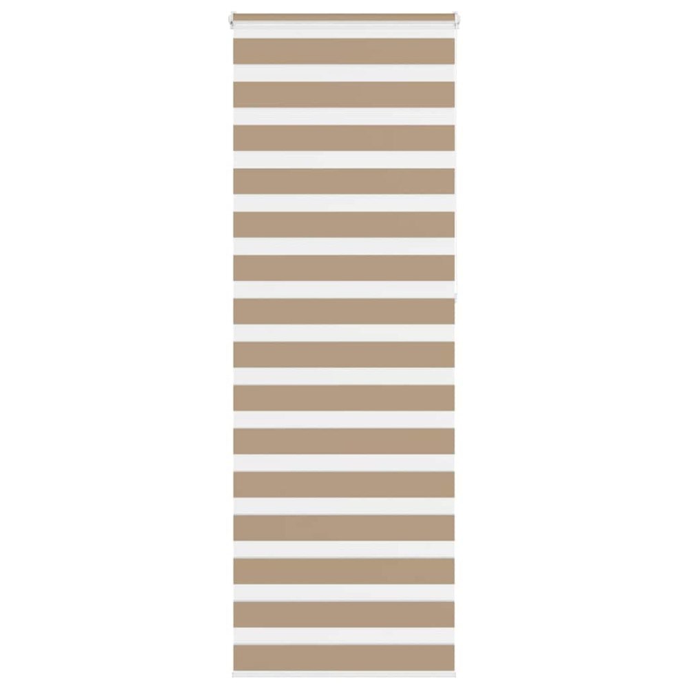 vidaXL Rullgardin zebra 85x230 cm tyg bredd 80,9 cm polyester