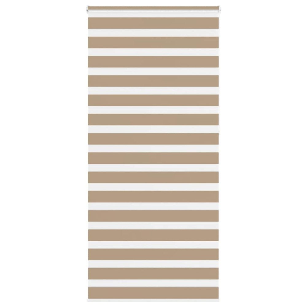 vidaXL Rullgardin zebra 110x230 cm tyg bredd 105,9 cm polyester