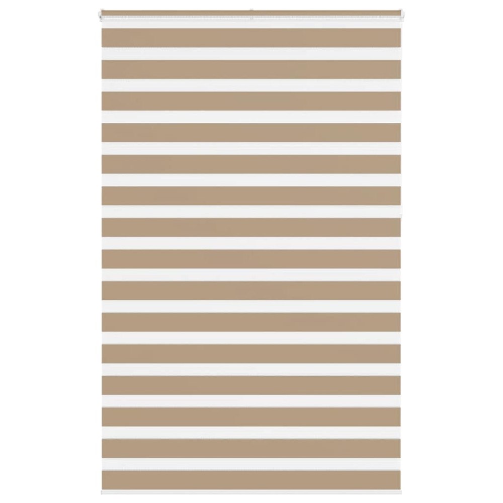 vidaXL Rullgardin zebra 150x230 cm tyg bredd 145,9 cm polyester