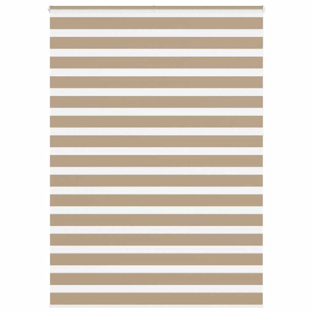 vidaXL Rullgardin zebra 165x230 cm tyg bredd 160,9 cm polyester