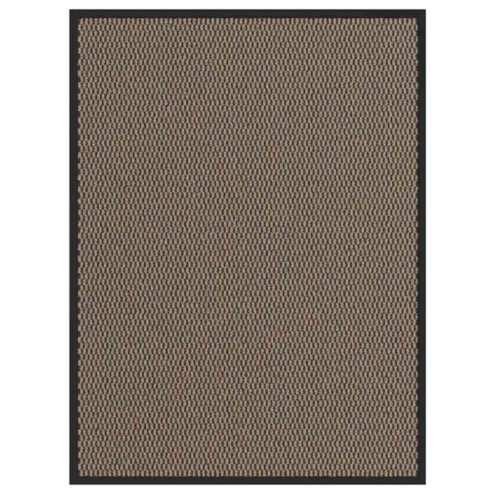vidaXL Dörrmatta brun 80x120 cm