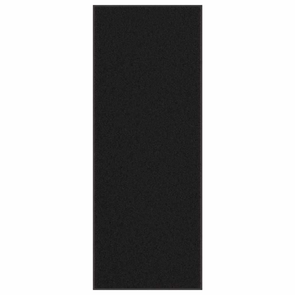 vidaXL Dörrmatta svart 115x300 cm