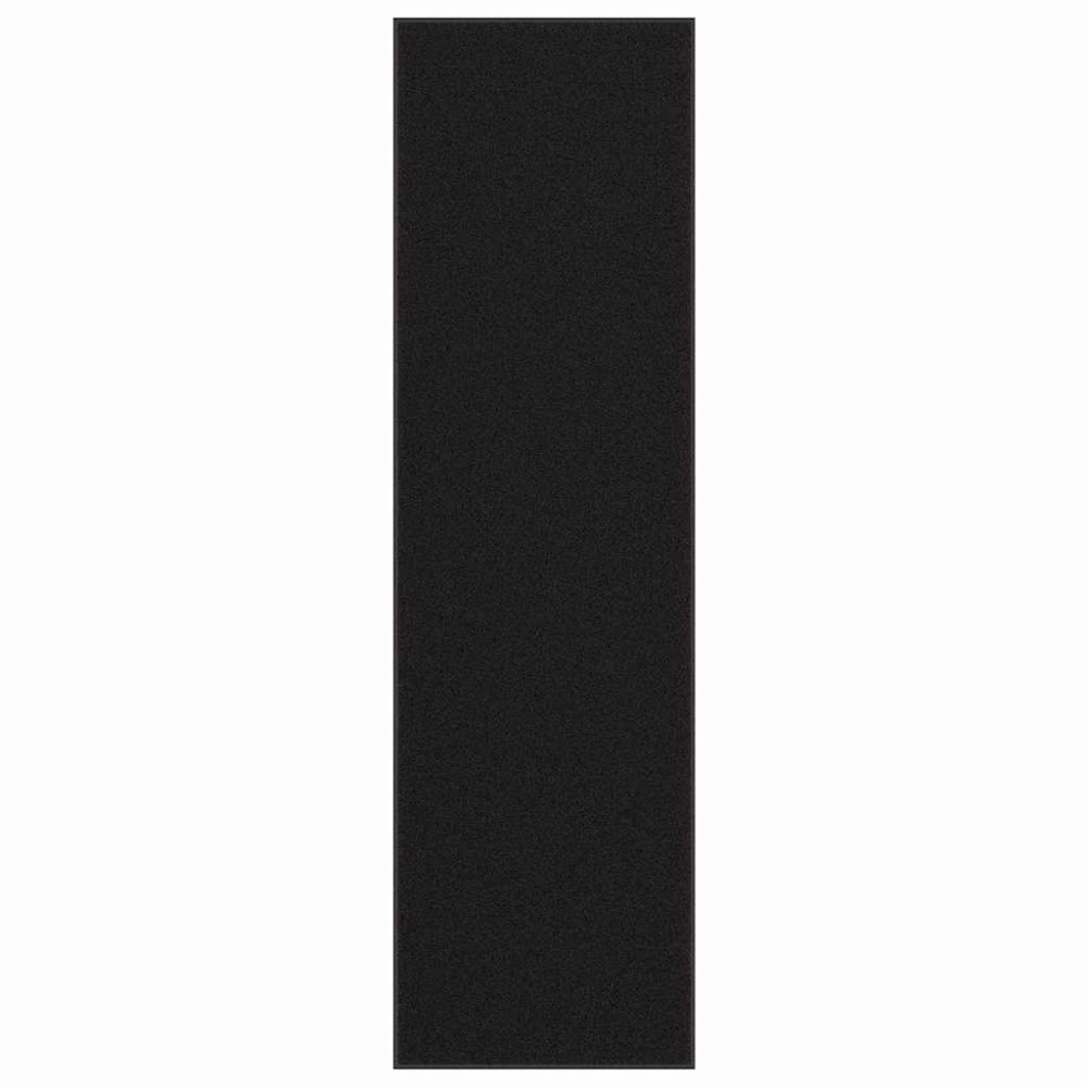 vidaXL Dörrmatta svart 115x400 cm