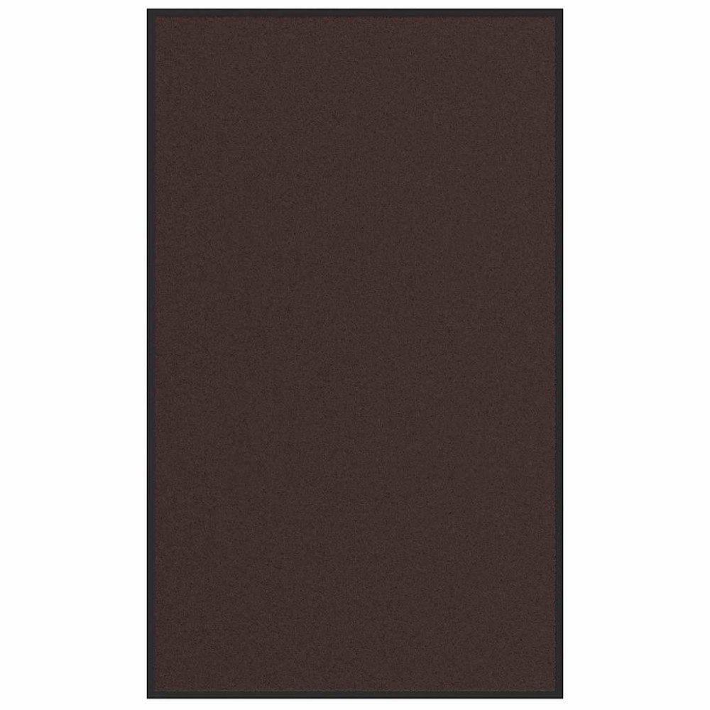 vidaXL Dörrmatta brun 90x150 cm