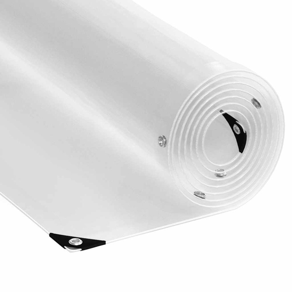 vidaXL Växtskydd med öljetter 1x10 m PVC