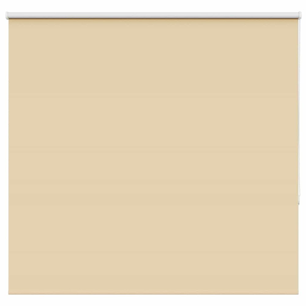vidaXL Rullgardin mörkläggningsbeige 165x150 cm tyg bredd 161,6 cm