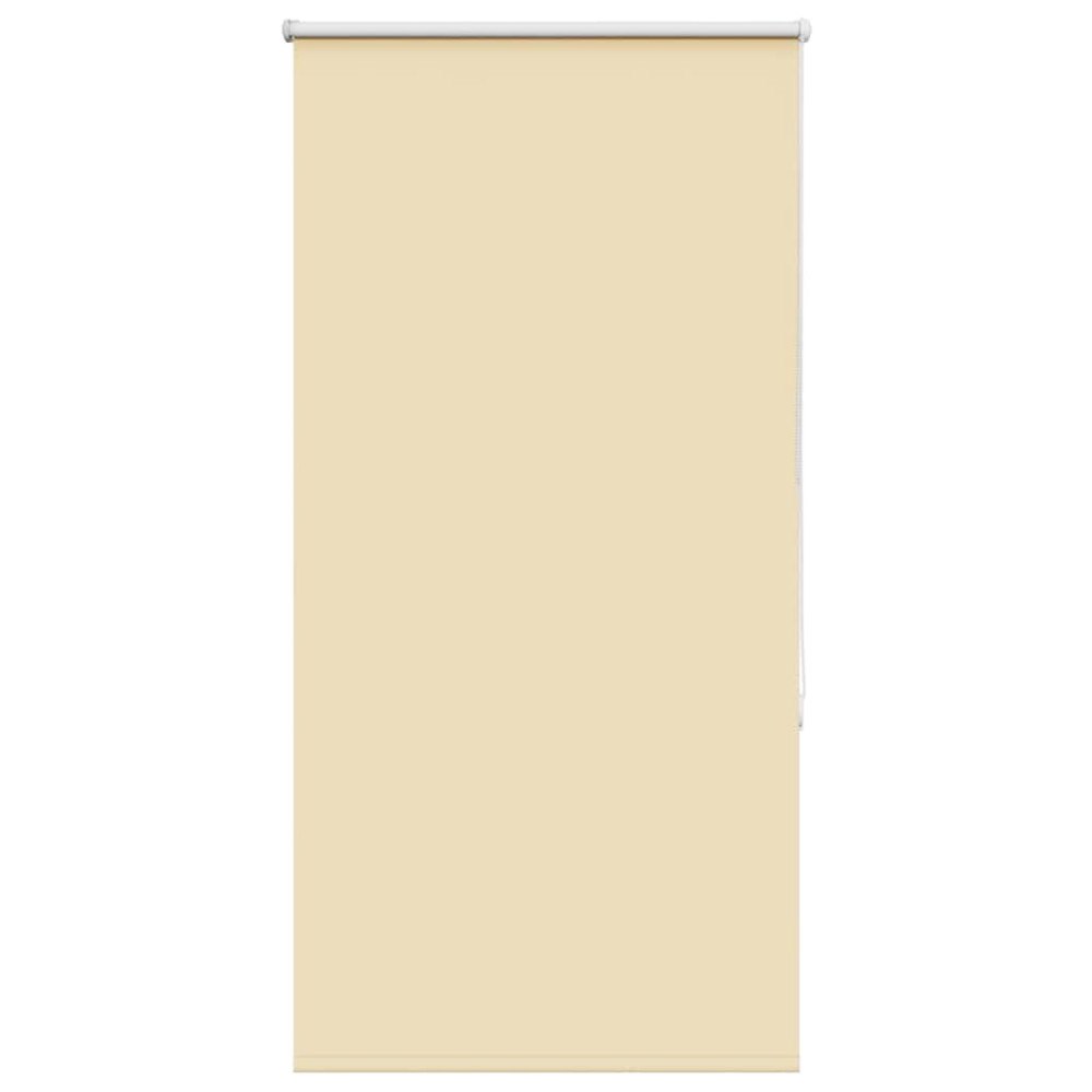 vidaXL Rullgardin mörkläggningsbeige 65x175 cm tyg bredd 60,7 cm
