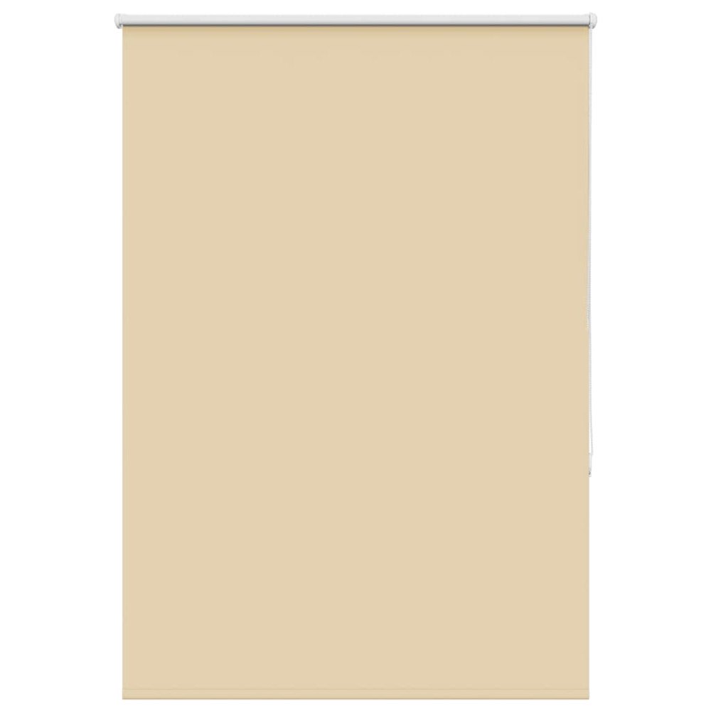 vidaXL Rullgardin mörkläggningsbeige 95x175 cm tyg bredd 90,7 cm