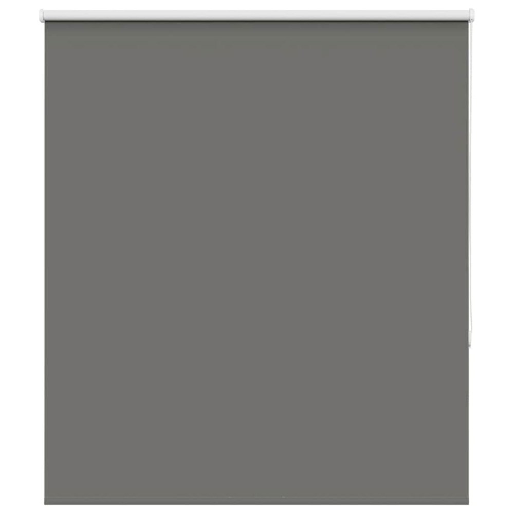 vidaXL Rullgardin mörkläggning grå 130x175 cm tyg bredd 126,6 cm