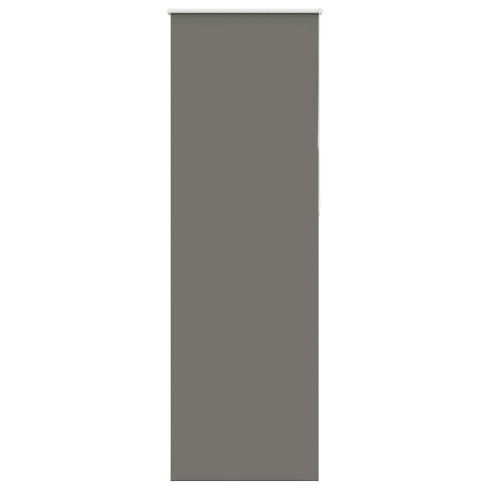 vidaXL Rullgardin mörkläggning grå 85x210 cm tyg bredd 80,7 cm