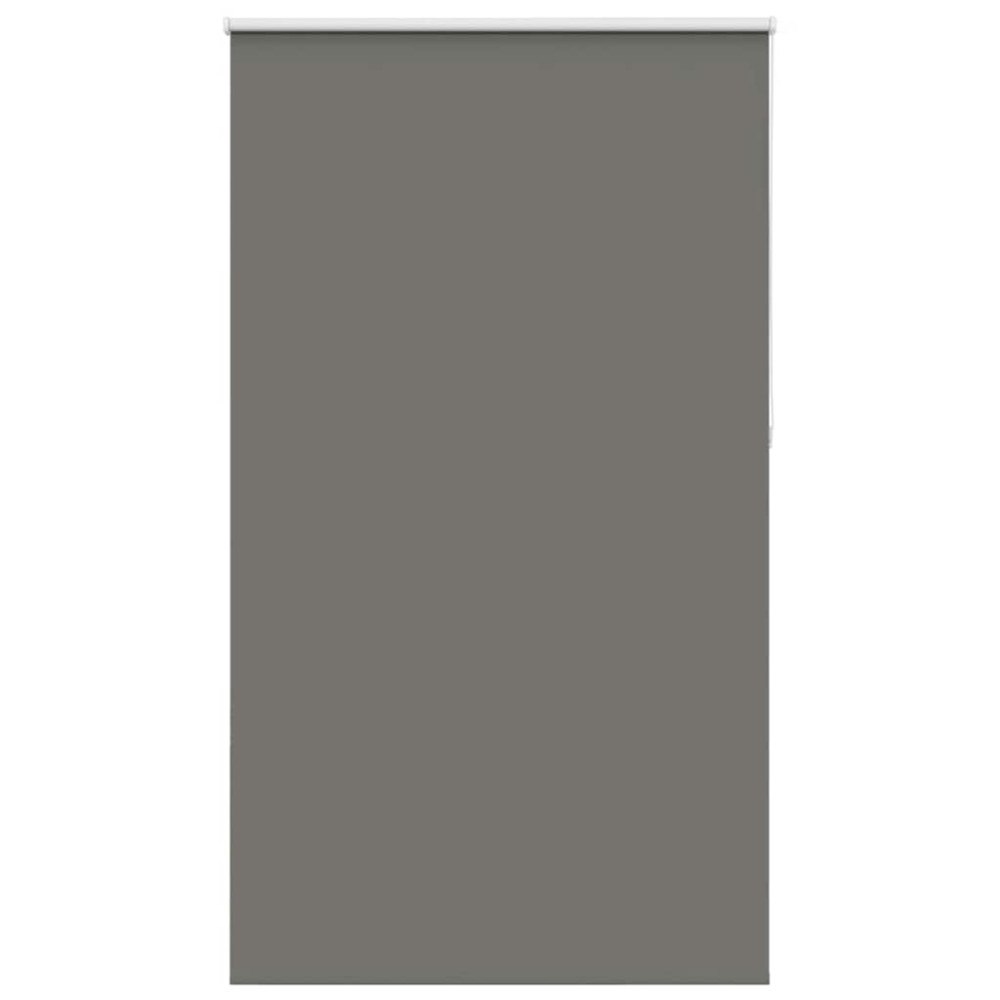 vidaXL Rullgardin mörkläggning grå 120x210 cm tyg bredd 116,6 cm