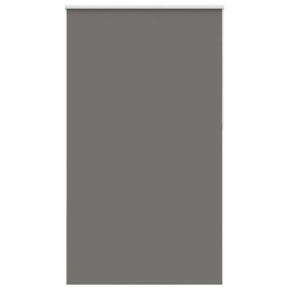 vidaXL Rullgardin mörkläggning grå 125x210 cm tyg bredd 121,6 cm