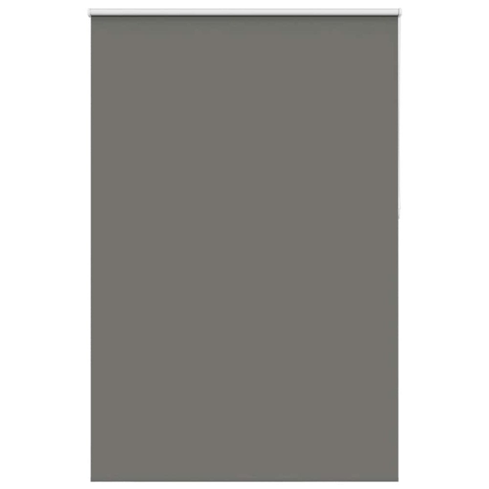 vidaXL Rullgardin mörkläggning grå 165x210 cm tyg bredd 161,6 cm