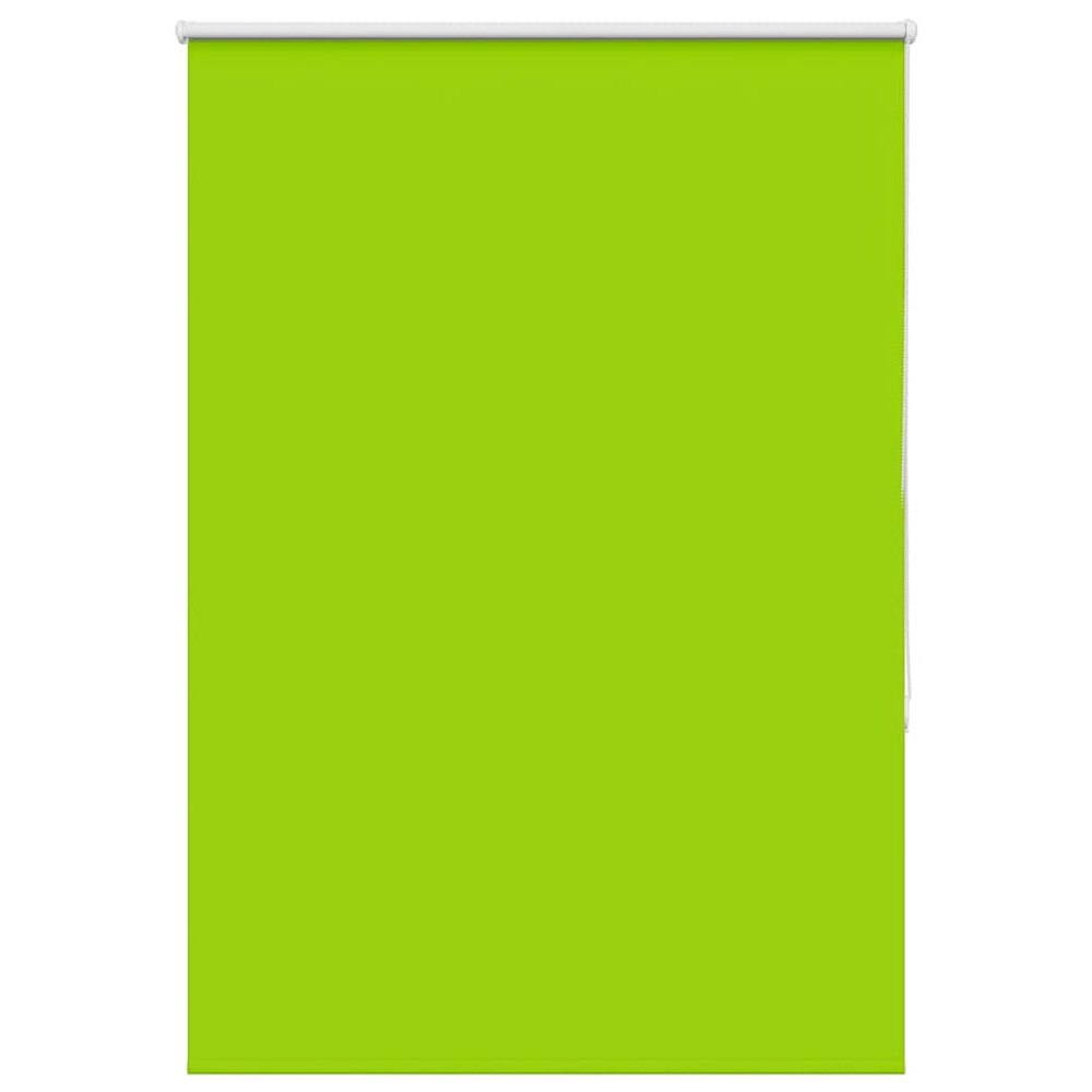 vidaXL Rullgardin mörkläggning blad grön 90x130 cm tyg bredd 85,7 cm