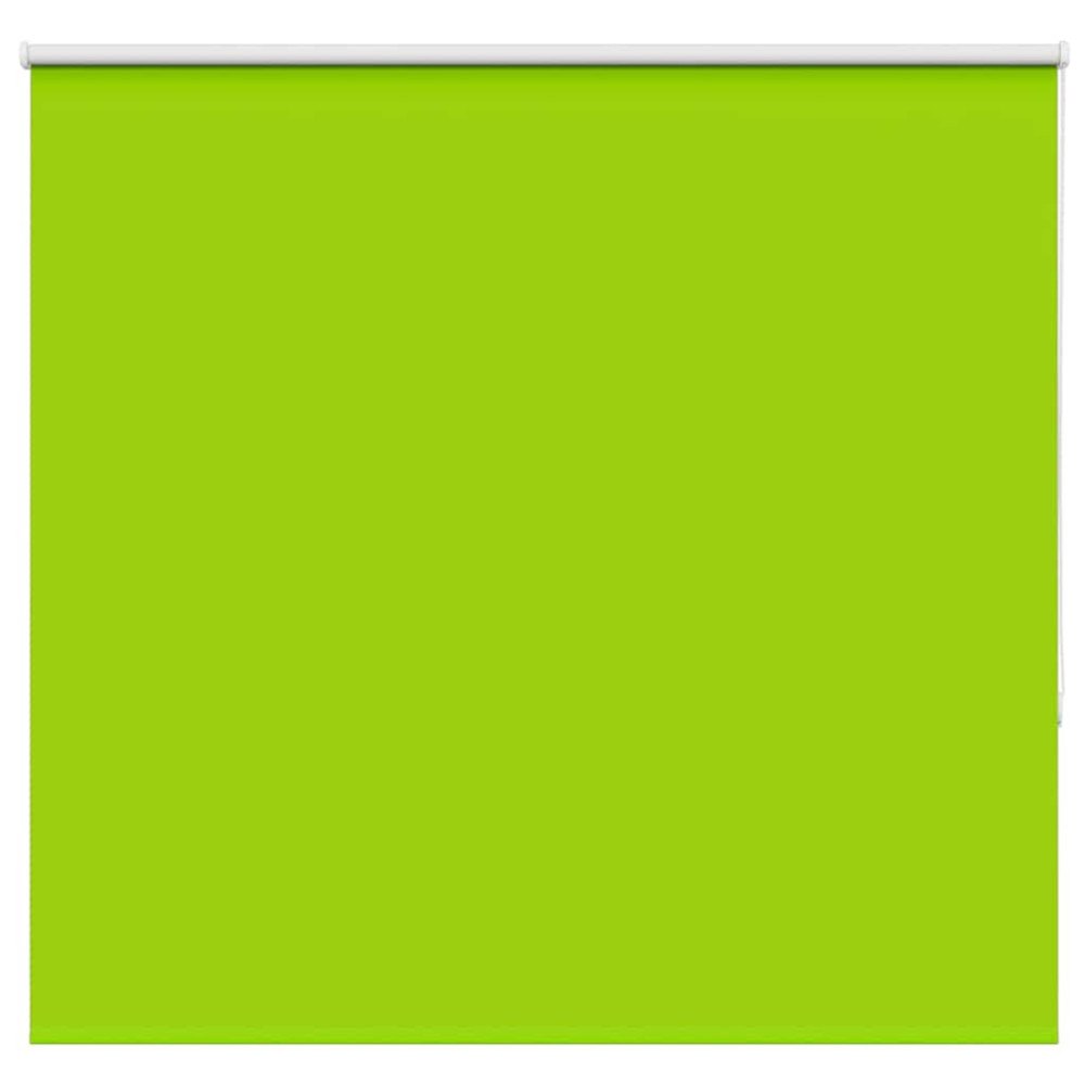 vidaXL Rullgardin mörkläggning blad grön 145x130 cm tyg bredd 141,6 cm