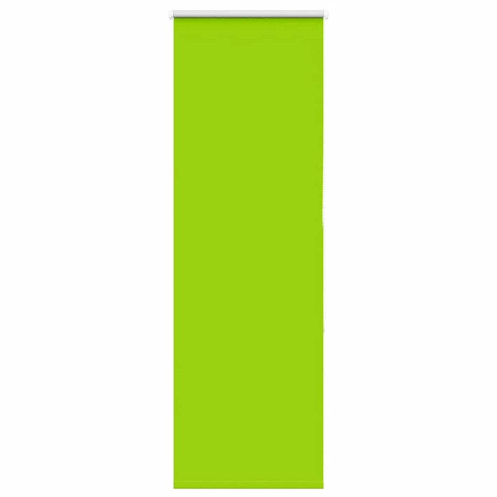 vidaXL Rullgardin mörkläggning blad grön 40x150 cm tyg bredd 35,7 cm
