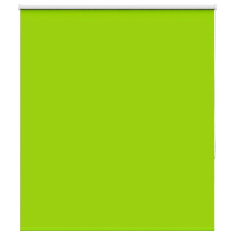 vidaXL Rullgardin mörkläggning blad grön 135x150 cm tyg bredd 131,6 cm
