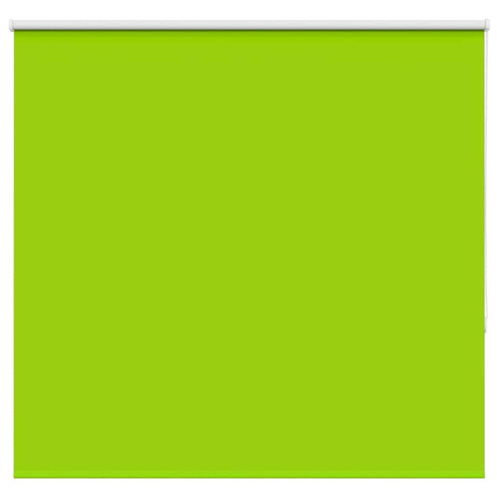 vidaXL Rullgardin mörkläggning blad grön 165x150 cm tyg bredd 161,6 cm