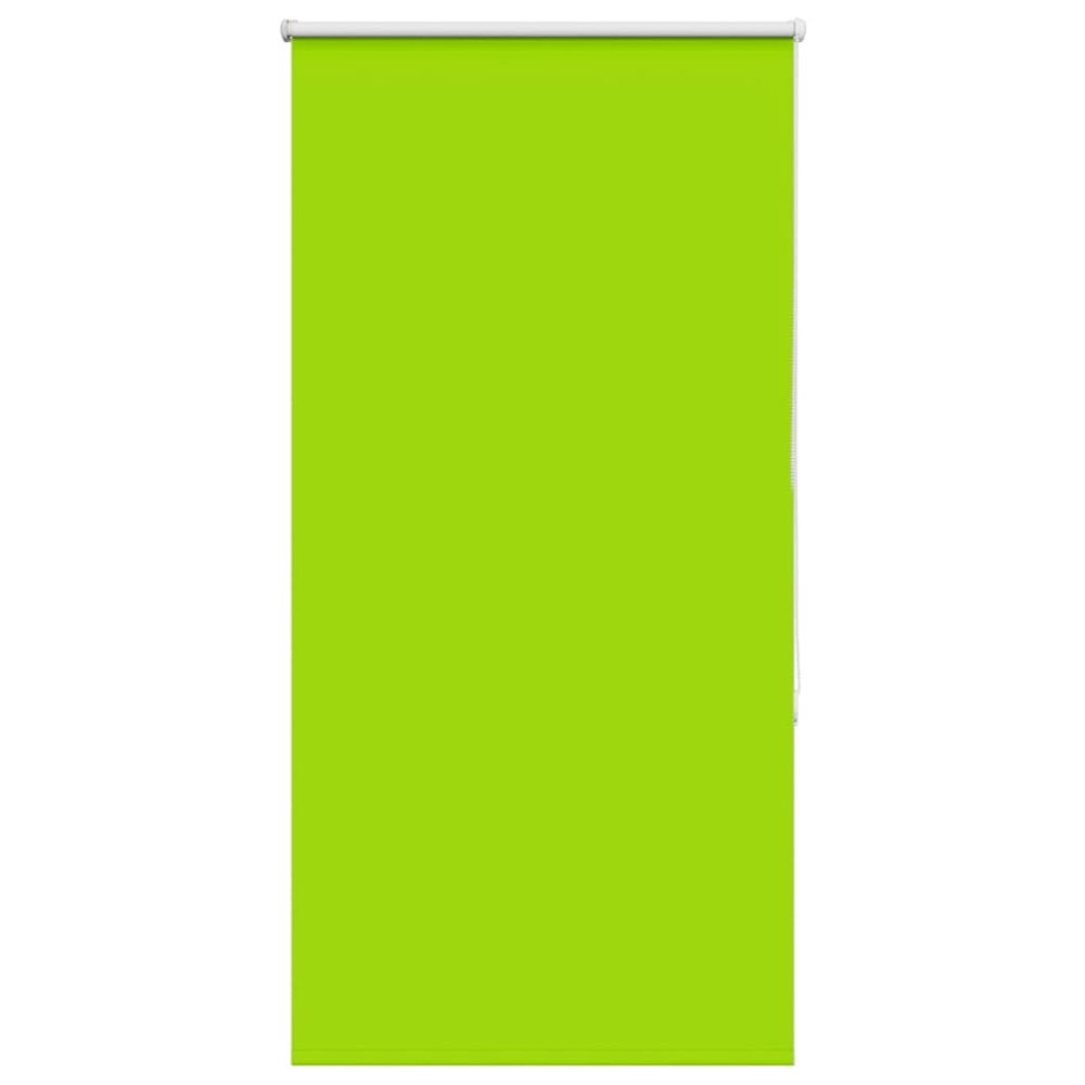 vidaXL Rullgardin mörkläggning blad grön 65x175 cm tyg bredd 60,7 cm