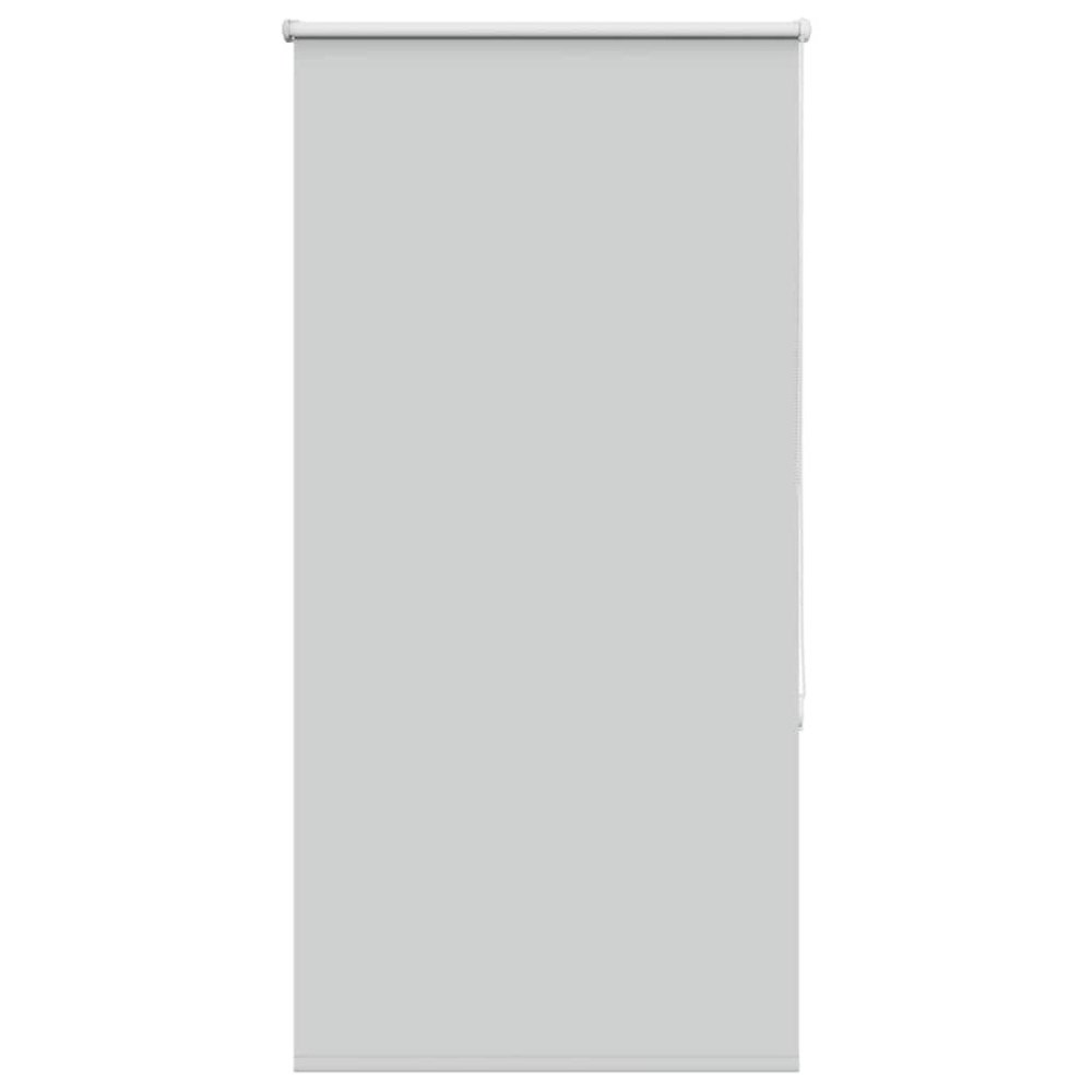 vidaXL Rullgardin mörkläggning ljusgrå 75x175 cm tyg bredd 70,7 cm