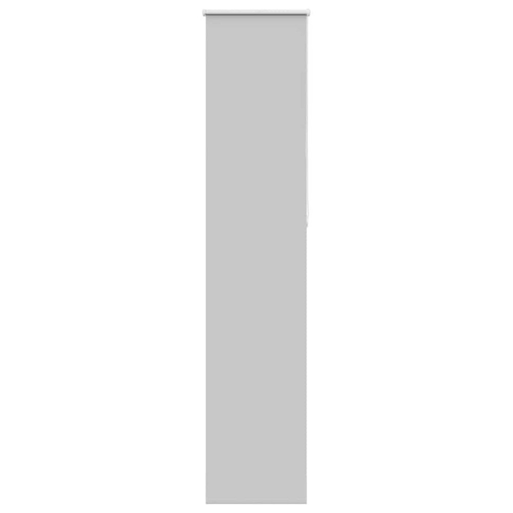 vidaXL Rullgardin mörkläggning ljusgrå 60x210 cm tyg bredd 55,7 cm