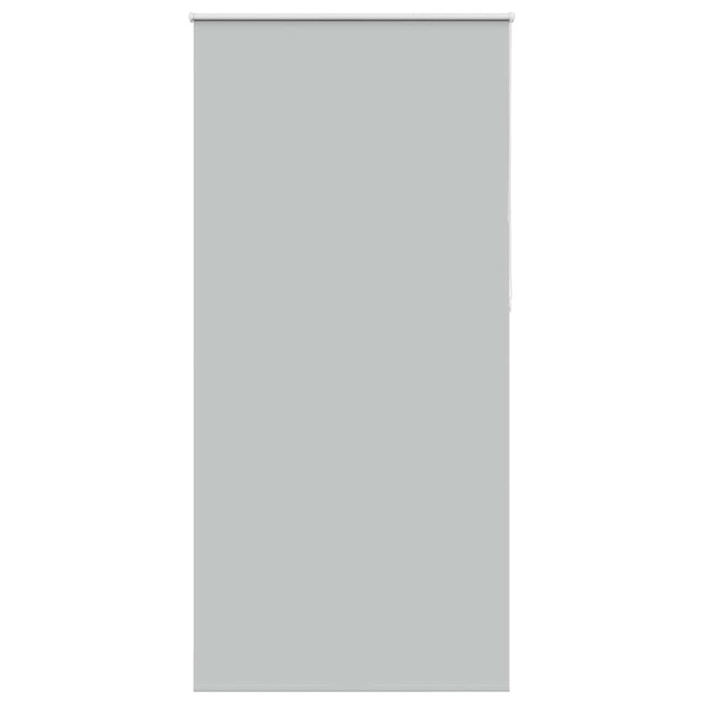 vidaXL Rullgardin mörkläggning ljusgrå 95x210 cm tyg bredd 90,7 cm