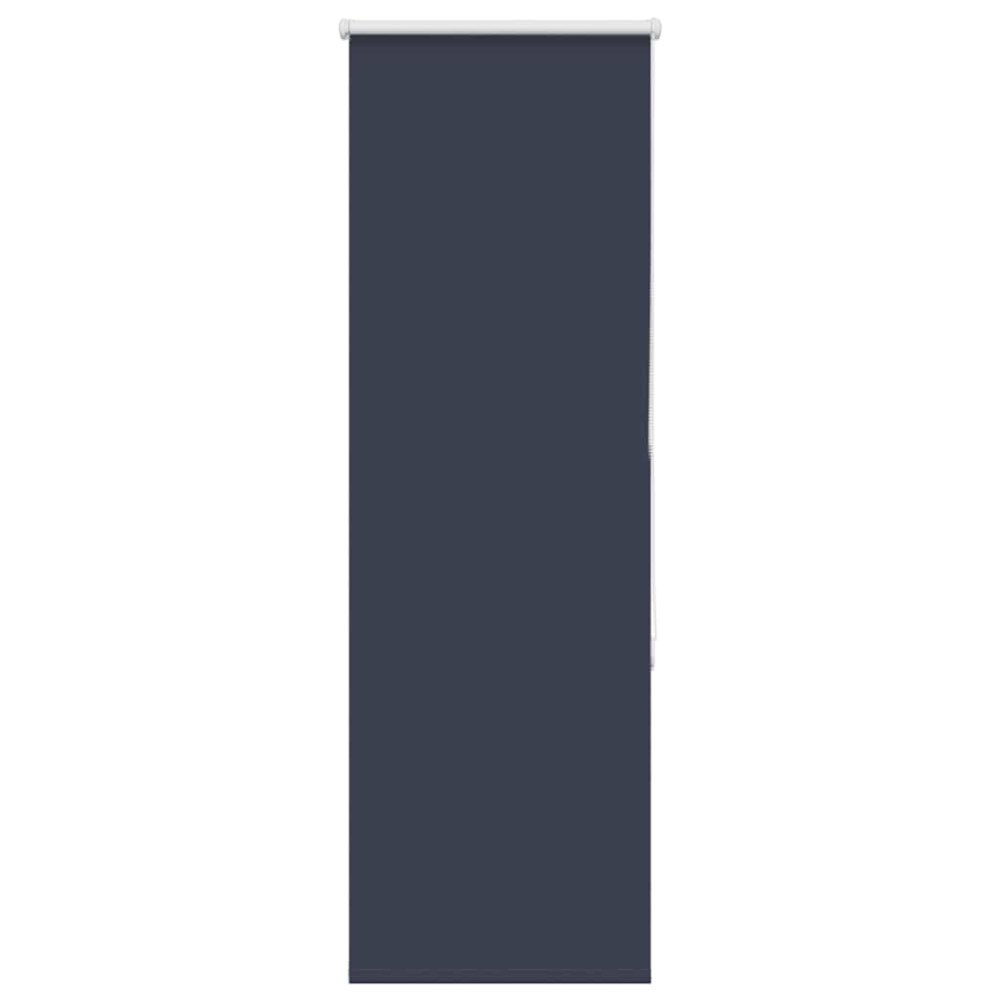 vidaXL Rullgardin mörkläggning marin 55x130 cm tyg bredd 50,7 cm