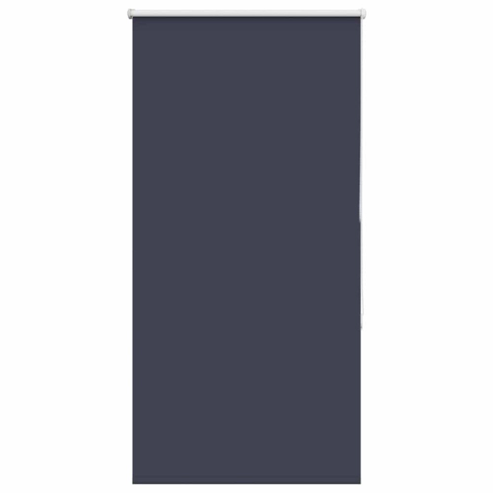 vidaXL Rullgardin mörkläggning marin 70x130 cm tyg bredd 65,7 cm