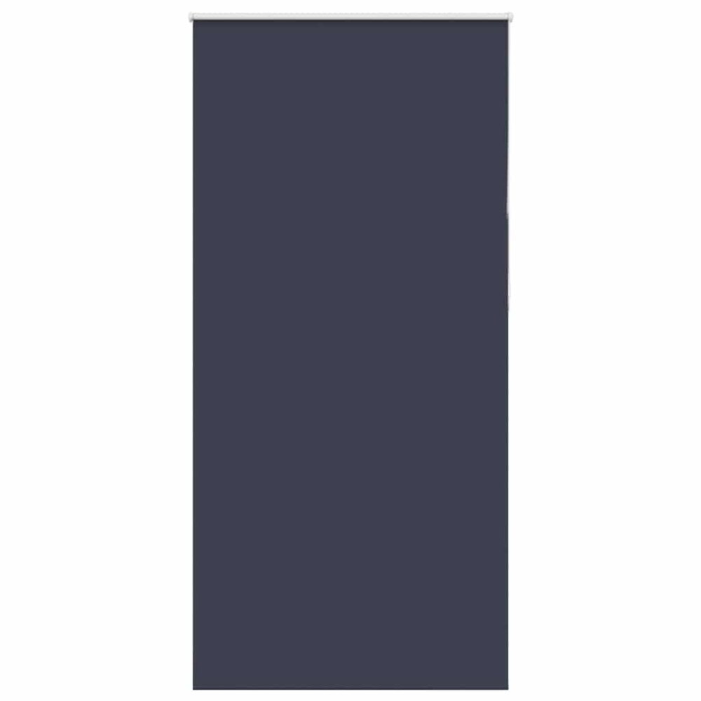 vidaXL Rullgardin mörkläggning marin 95x210 cm tyg bredd 90,7 cm