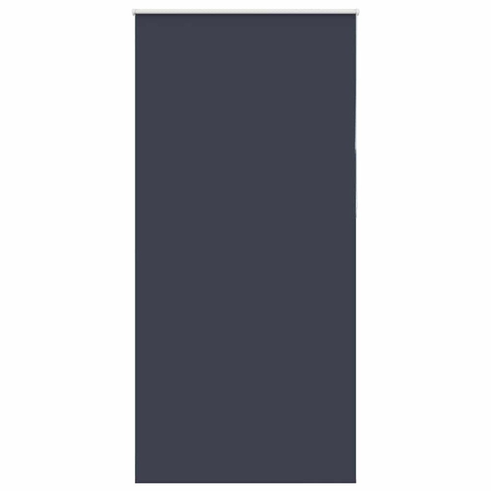 vidaXL Rullgardin mörkläggning marin 100x210 cm tyg bredd 95,7 cm