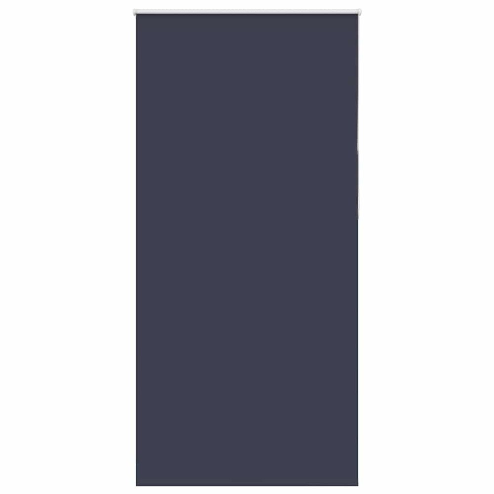 vidaXL Rullgardin mörkläggning marin 90x230 cm tyg bredd 85,7 cm