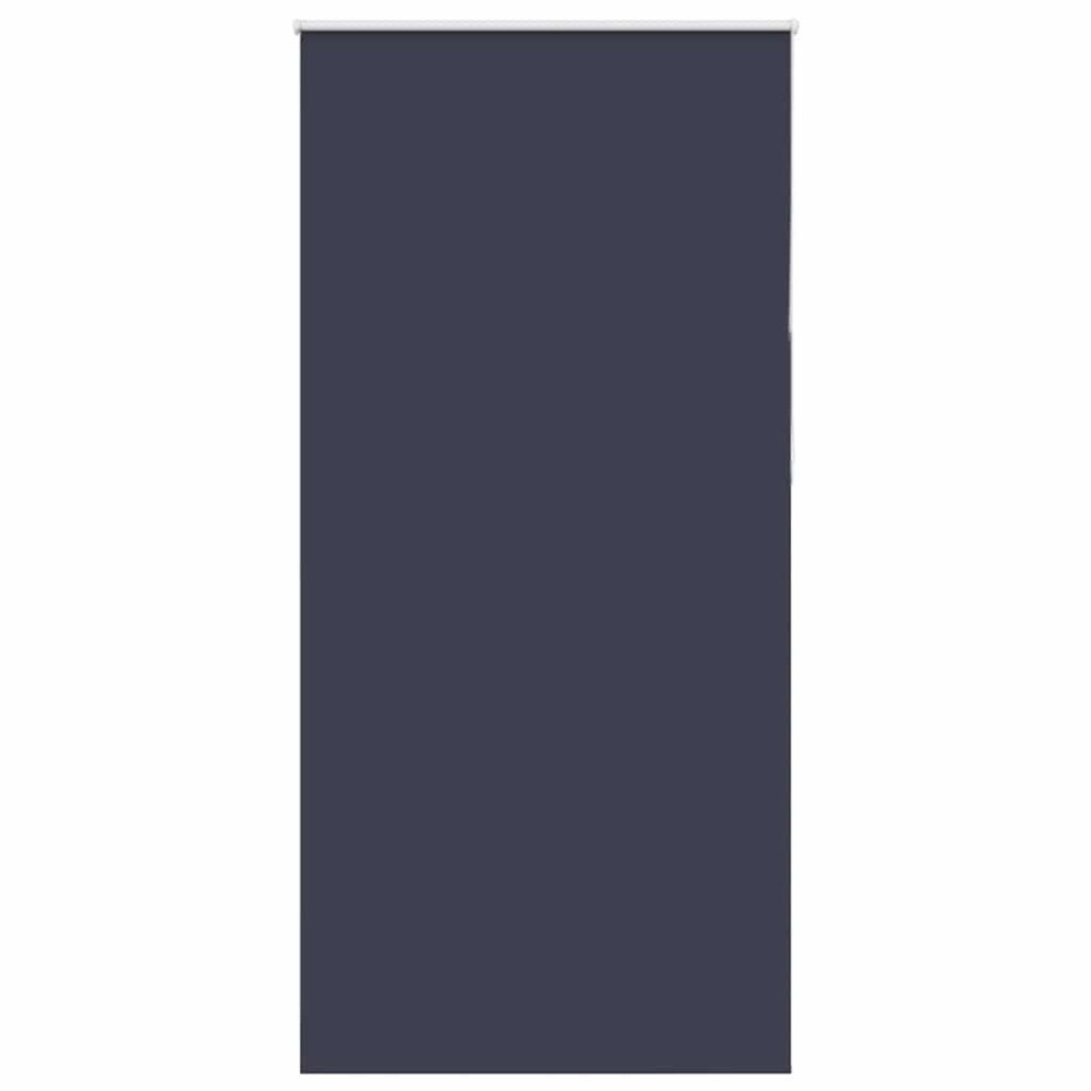 vidaXL Rullgardin mörkläggning marin 115x230 cm tyg bredd 110,7 cm