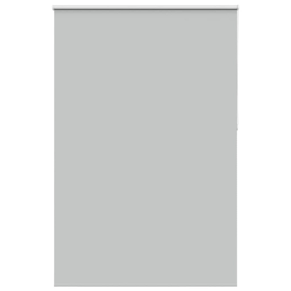 vidaXL Rullgardin mörkläggning ljusgrå 145x230 cm tyg bredd 141,6 cm