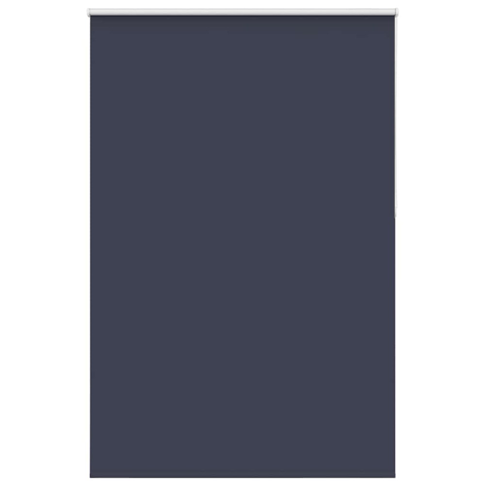 vidaXL Rullgardin mörkläggning marin 145x230 cm tyg bredd 141,6 cm
