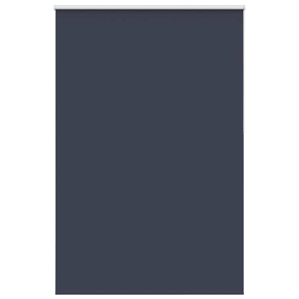 vidaXL Rullgardin mörkläggning marin 150x230 cm tyg bredd 146,6 cm