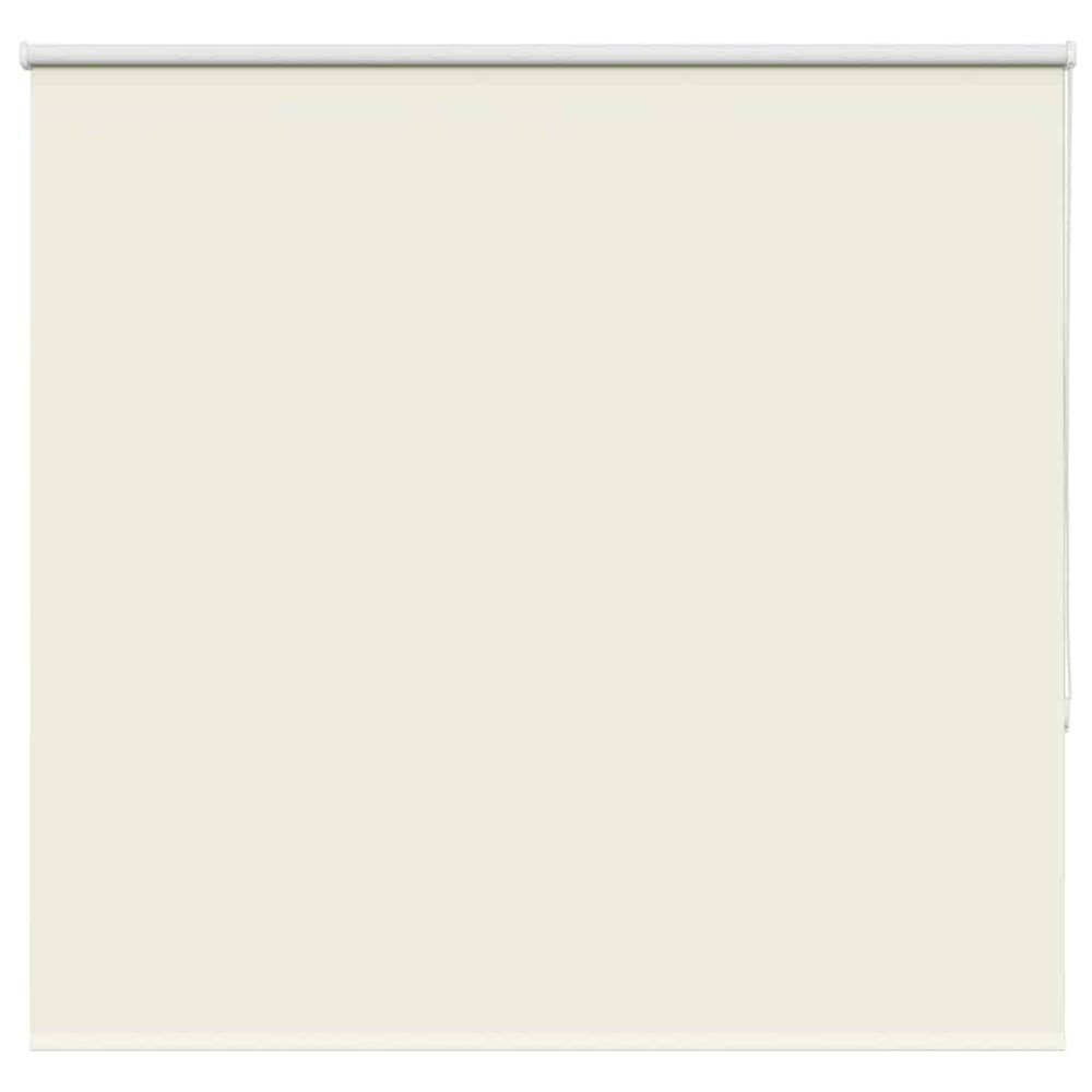 vidaXL Rullgardin mörkläggning naturvit 155x150 cm tygbredd 151,6 cm