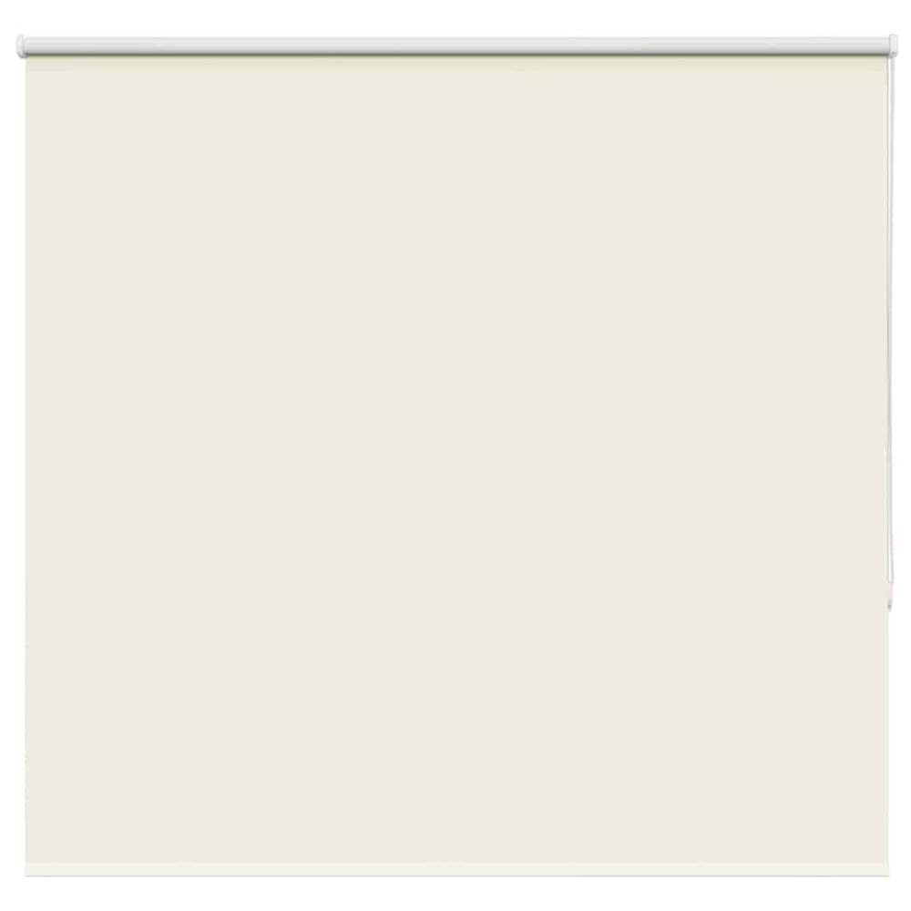 vidaXL Rullgardin mörkläggning naturvit 160x150 cm tygbredd 156,6 cm