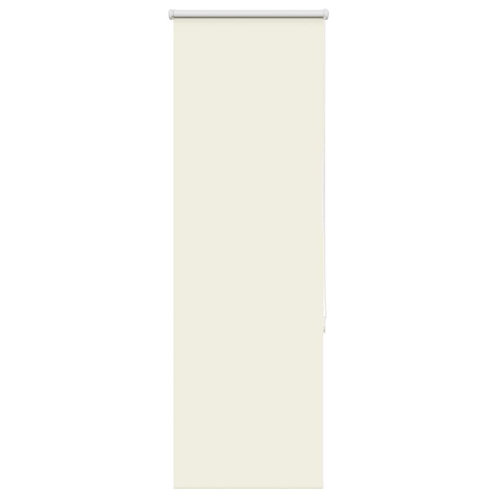 vidaXL Rullgardin mörkläggning naturvit 60x175 cm tygbredd 55,7 cm